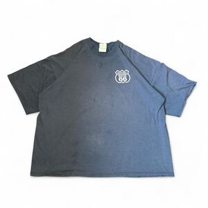 Route 66 Vintage 1990s “Get Your Kicks on Route 66” Faded Distressed Y2K T-Shirt